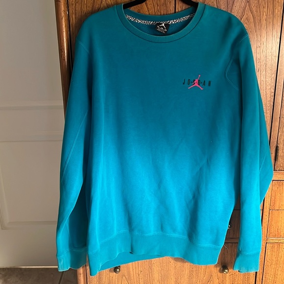 Jordan Other - Jordan Nike XL Sweatshirt. Gently used, beautiful, blue/pink super soft.